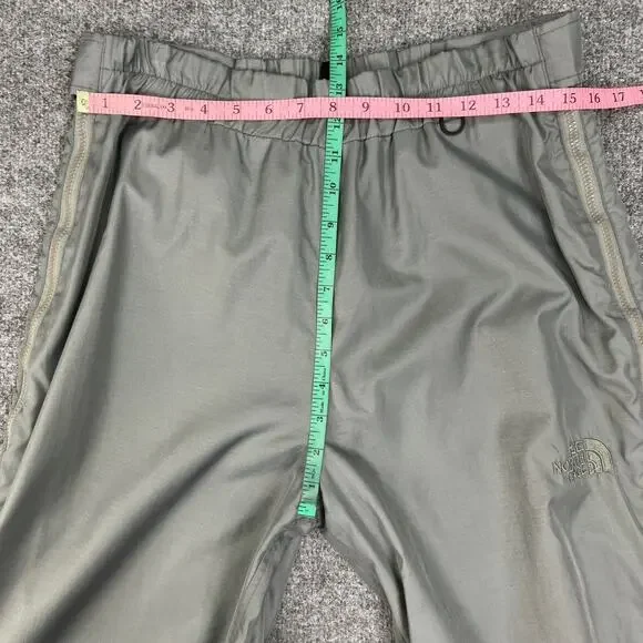The North Face Rain Pants Mens M Medium Grey Nylon Waterproof Lined Snow *READ - Picture 8 of 15